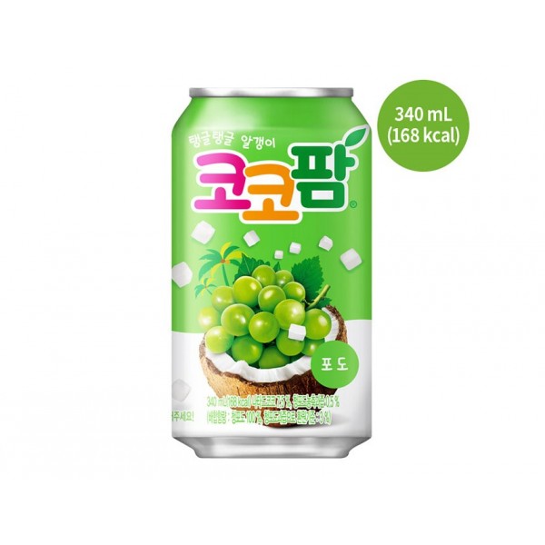 韓國海太椰果飲料(葡萄味)
