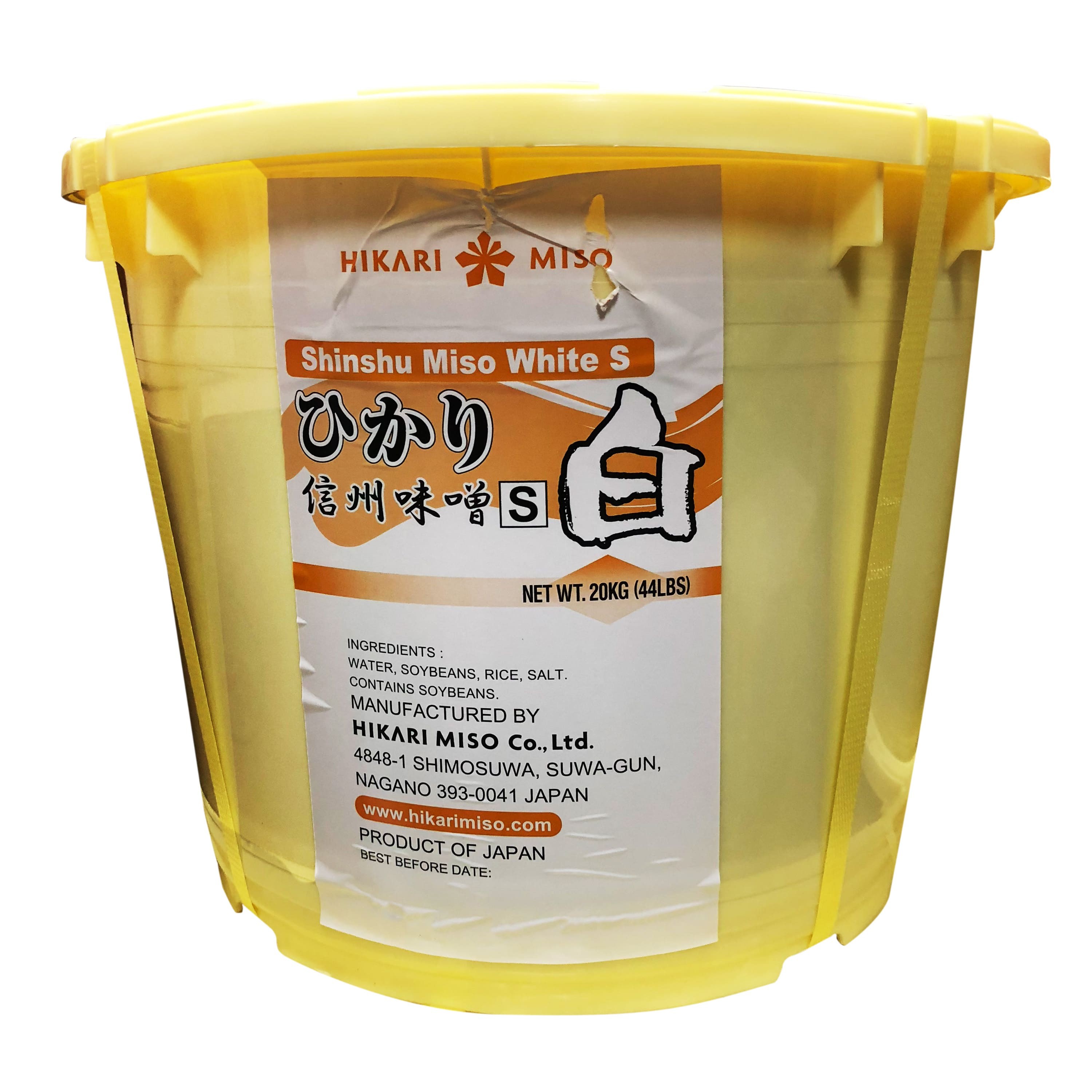 信州白味噌 (膠桶裝) 