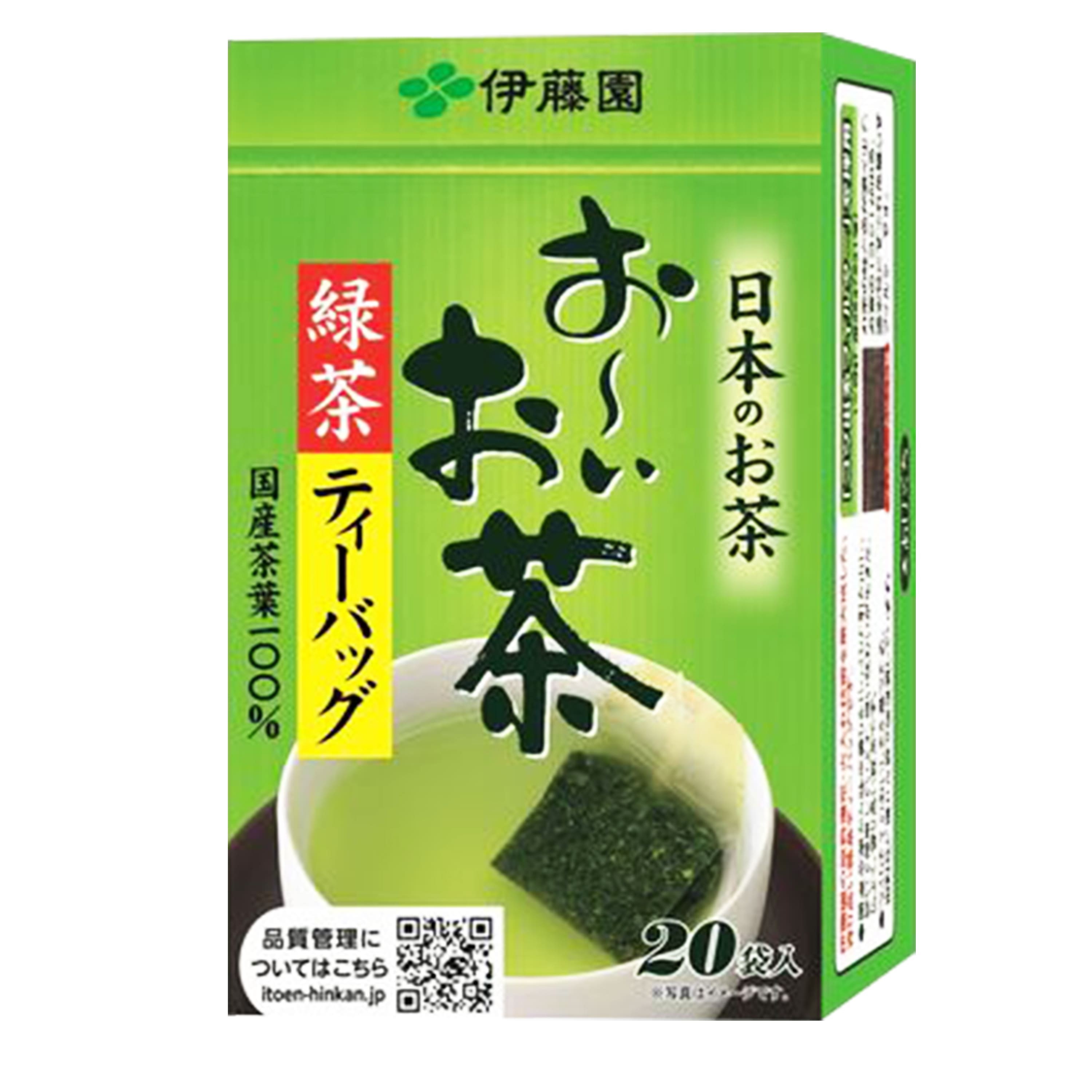 伊藤園茶包-2gx20 x 20/CTN (1箱)