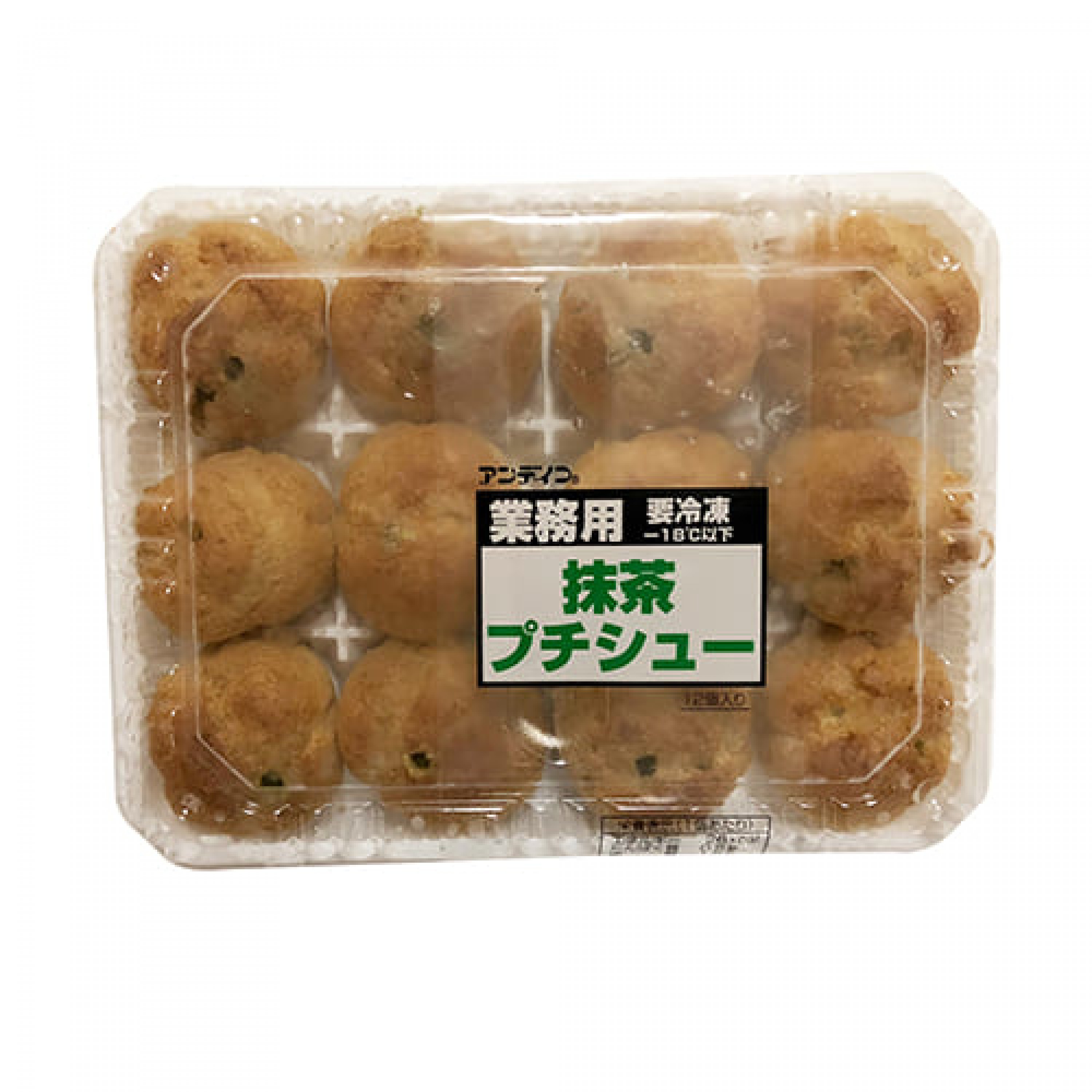 日本抹茶味泡芙 